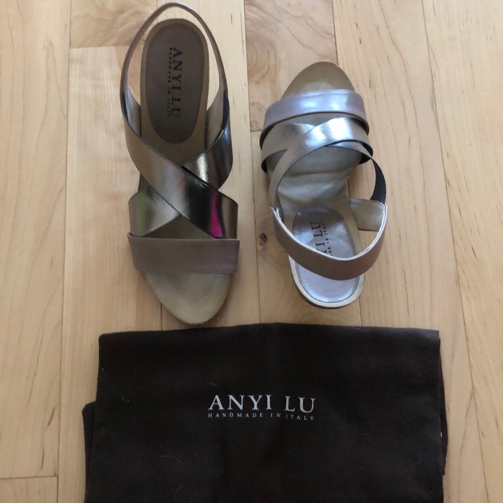 Anyi Lu Sling Back Heels